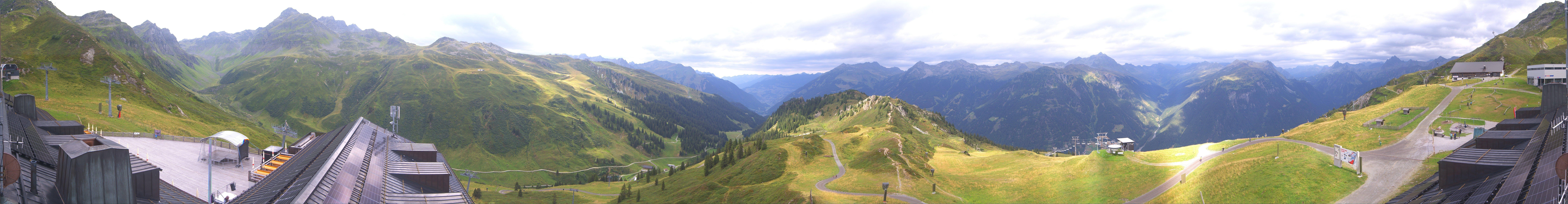 Archiv Foto Webcam Panorama Silvretta Montafon