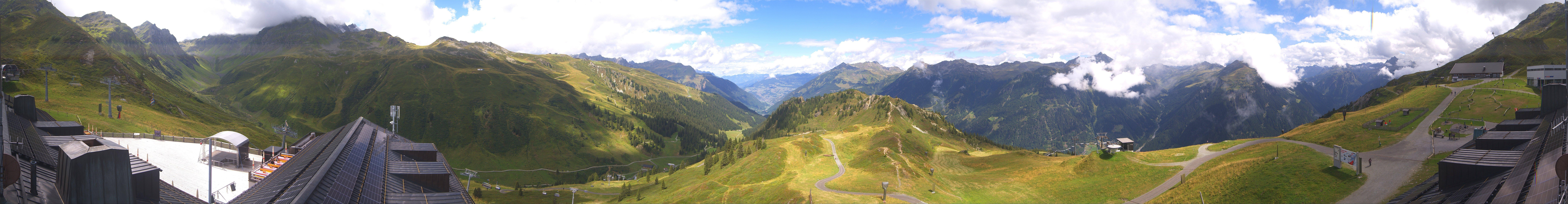 Archiv Foto Webcam Panorama Silvretta Montafon