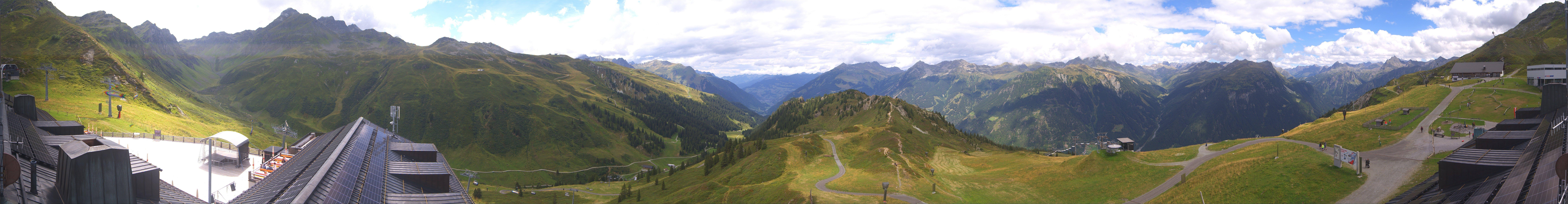 Archiv Foto Webcam Panorama Silvretta Montafon
