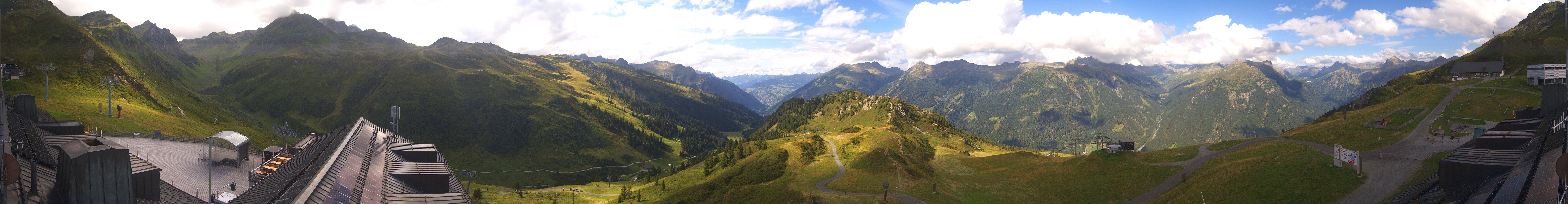 Archiv Foto Webcam Panorama Silvretta Montafon