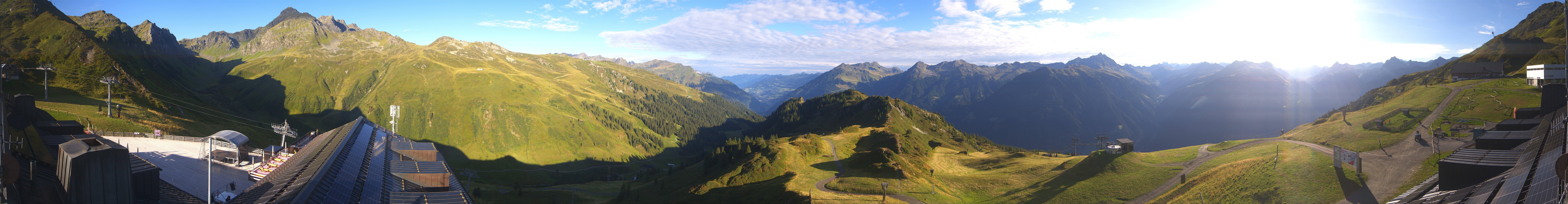 Archiv Foto Webcam Panorama Silvretta Montafon
