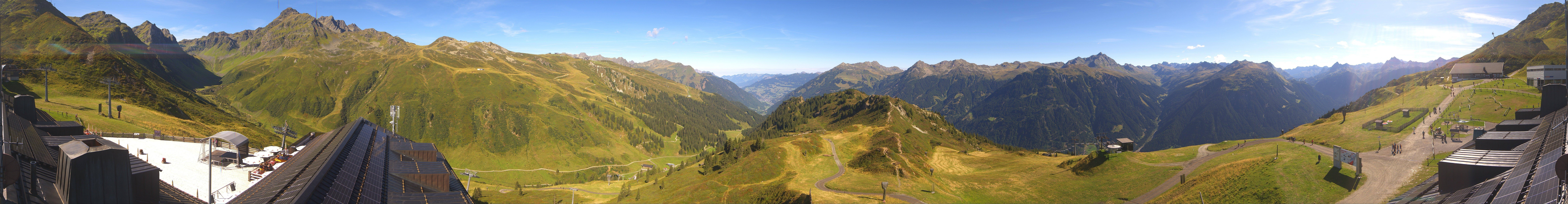 Archiv Foto Webcam Panorama Silvretta Montafon