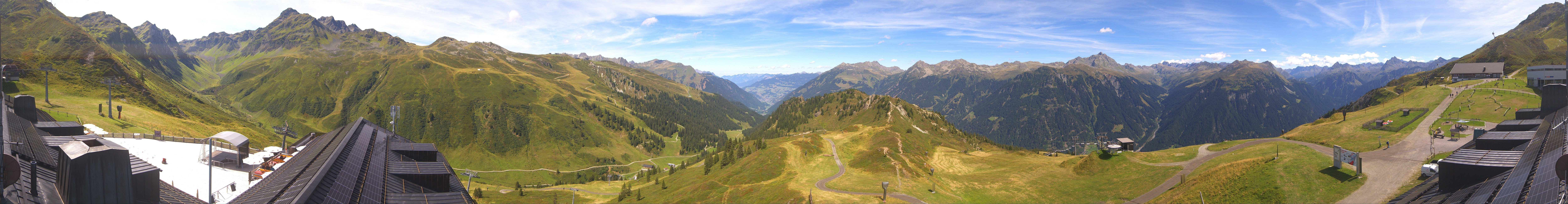 Archiv Foto Webcam Panorama Silvretta Montafon
