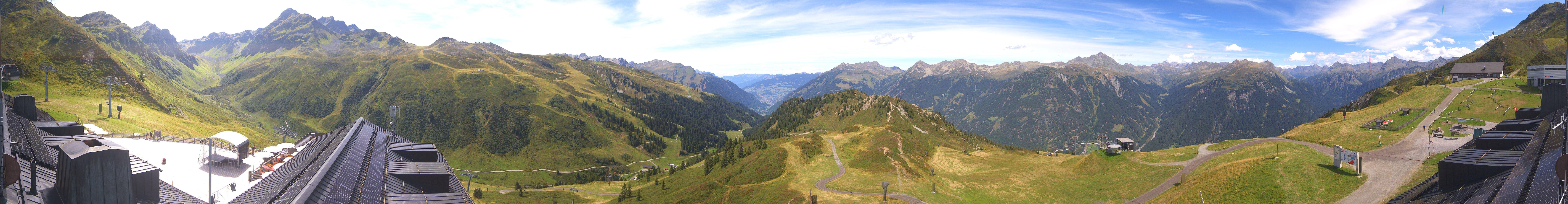 Archiv Foto Webcam Panorama Silvretta Montafon