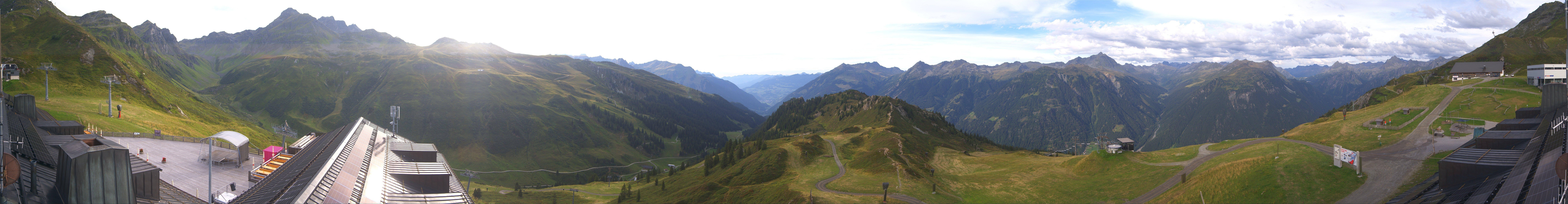 Archiv Foto Webcam Panorama Silvretta Montafon