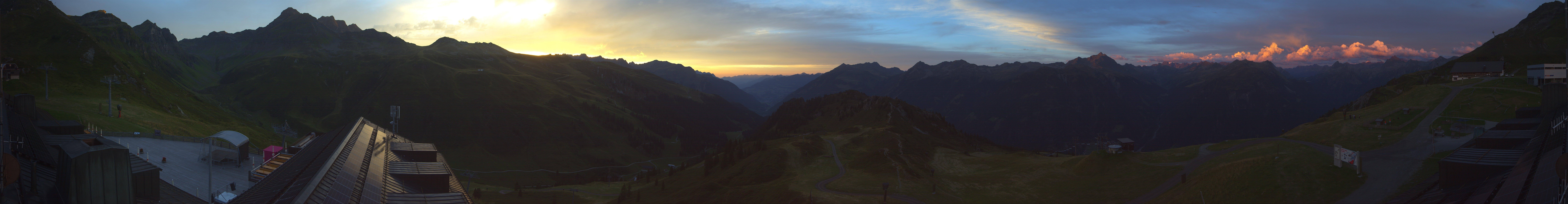 Archiv Foto Webcam Panorama Silvretta Montafon