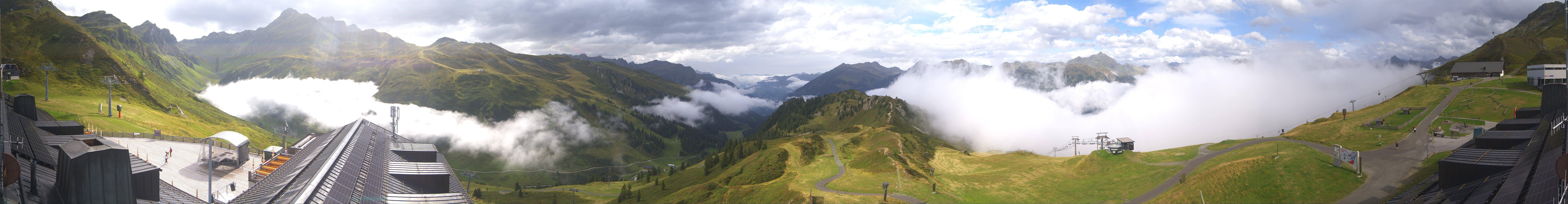 Archiv Foto Webcam Panorama Silvretta Montafon