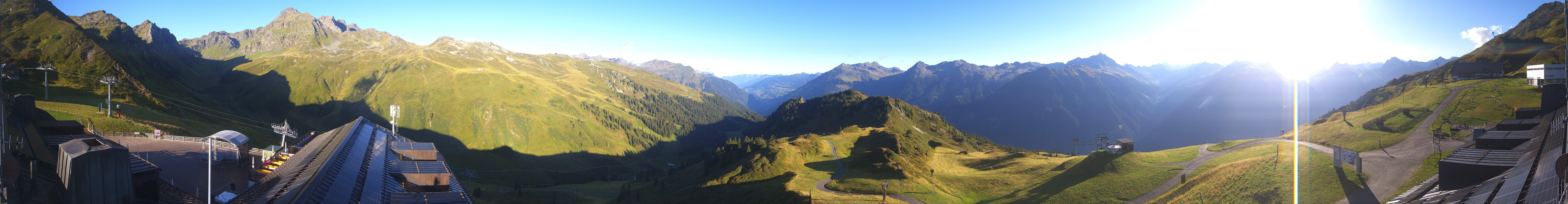 Archiv Foto Webcam Panorama Silvretta Montafon