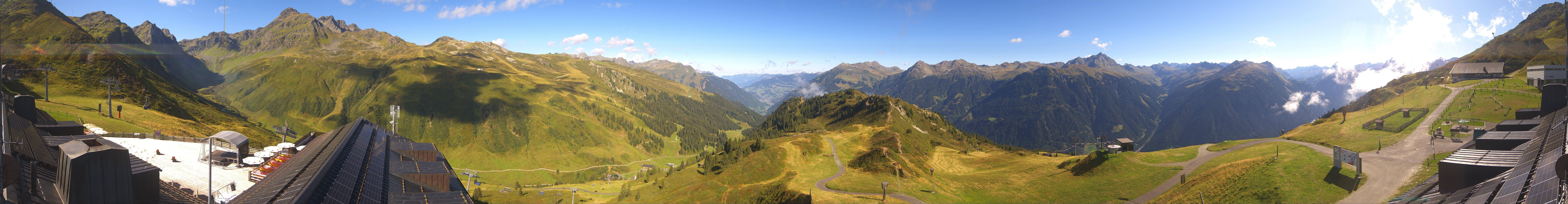 Archiv Foto Webcam Panorama Silvretta Montafon