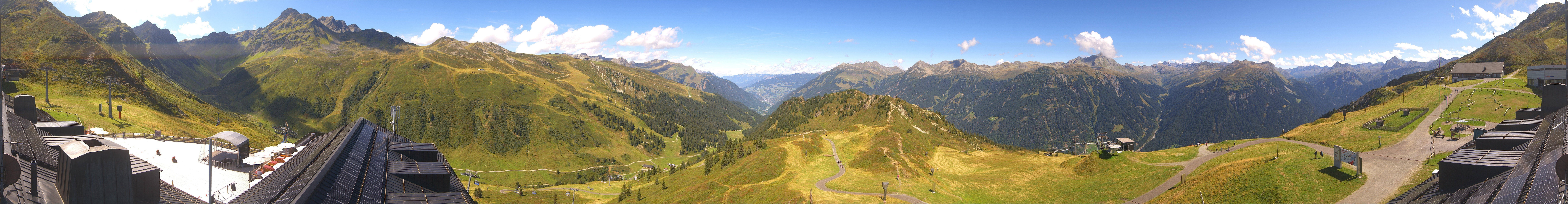Archiv Foto Webcam Panorama Silvretta Montafon