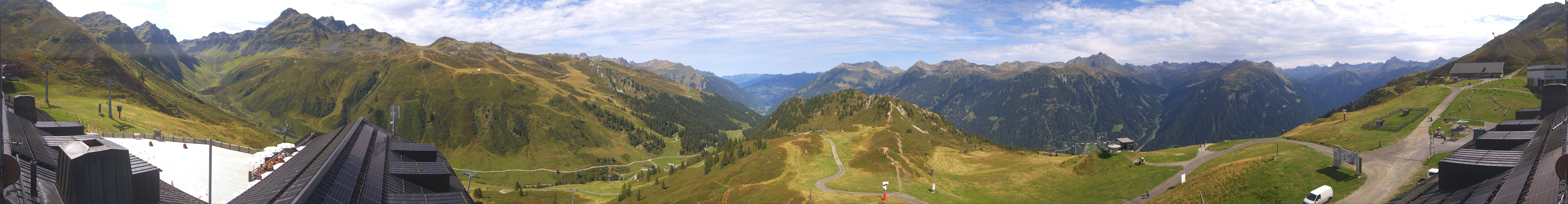Archiv Foto Webcam Panorama Silvretta Montafon