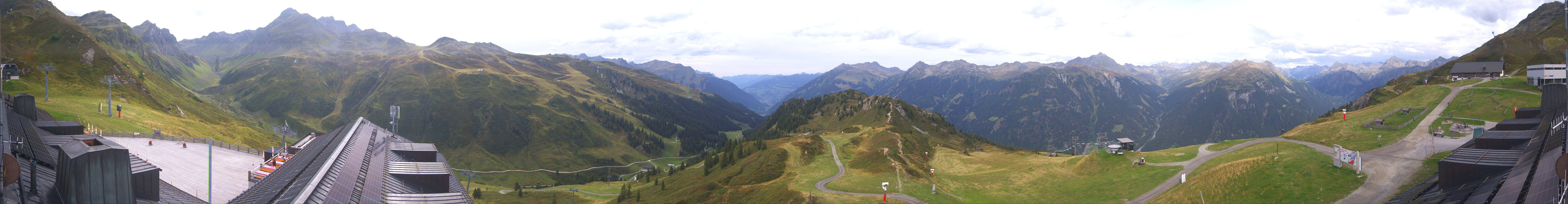 Archiv Foto Webcam Panorama Silvretta Montafon
