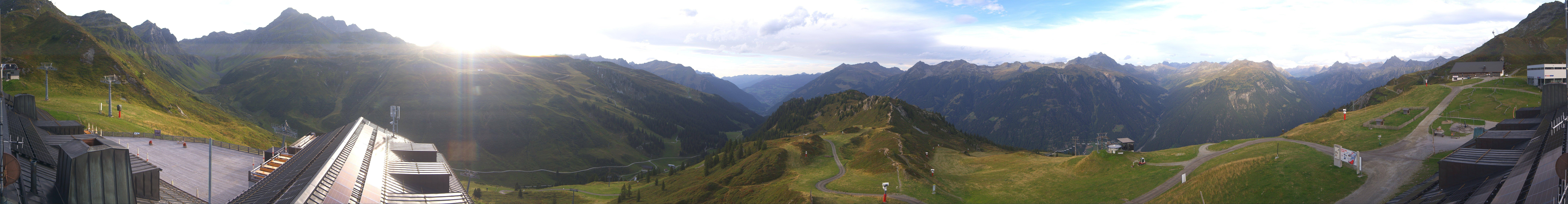 Archiv Foto Webcam Panorama Silvretta Montafon