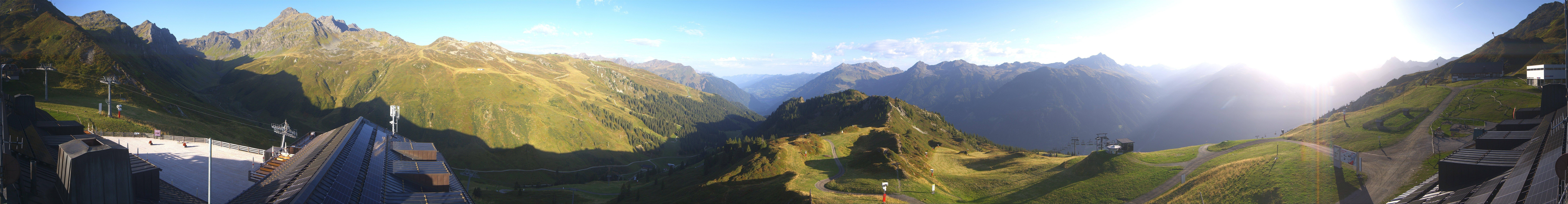Archiv Foto Webcam Panorama Silvretta Montafon