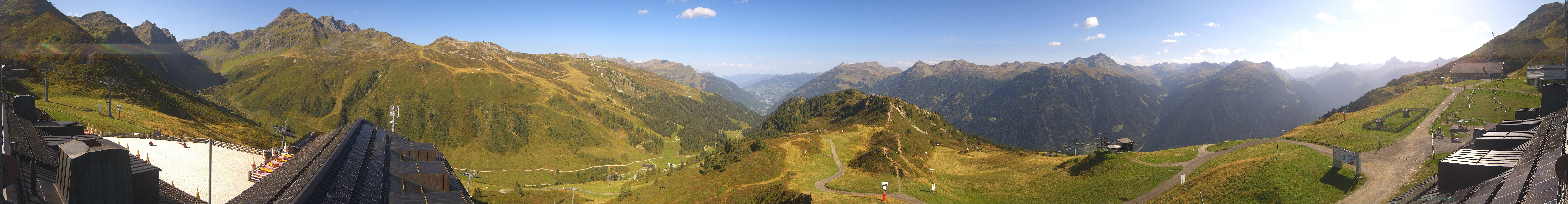 Archiv Foto Webcam Panorama Silvretta Montafon