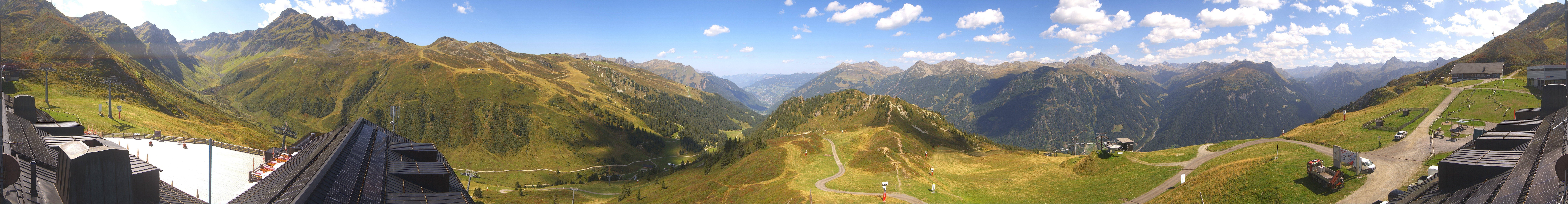 Archiv Foto Webcam Panorama Silvretta Montafon