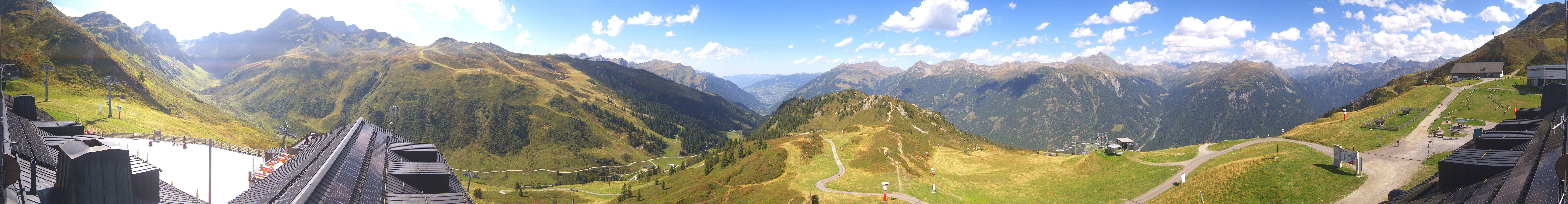 Archiv Foto Webcam Panorama Silvretta Montafon