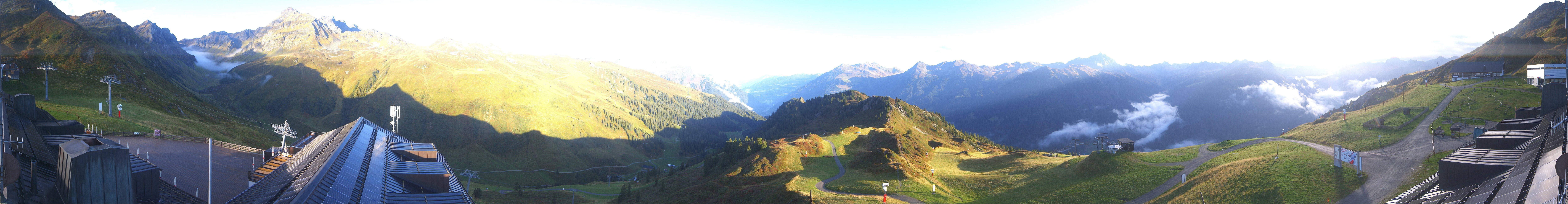 Archiv Foto Webcam Panorama Silvretta Montafon