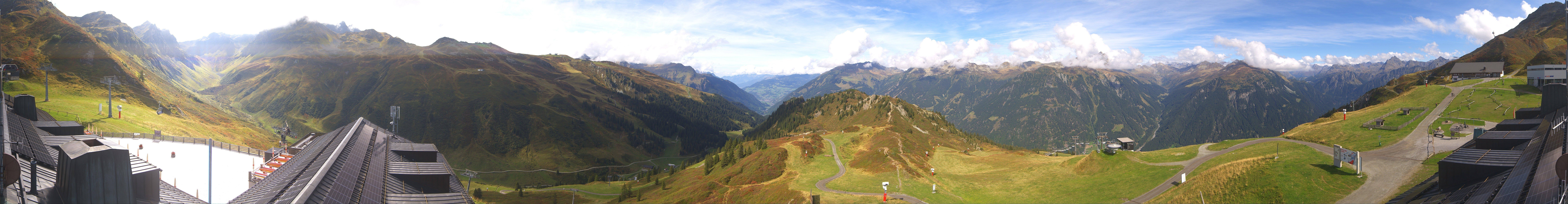 Archiv Foto Webcam Panorama Silvretta Montafon
