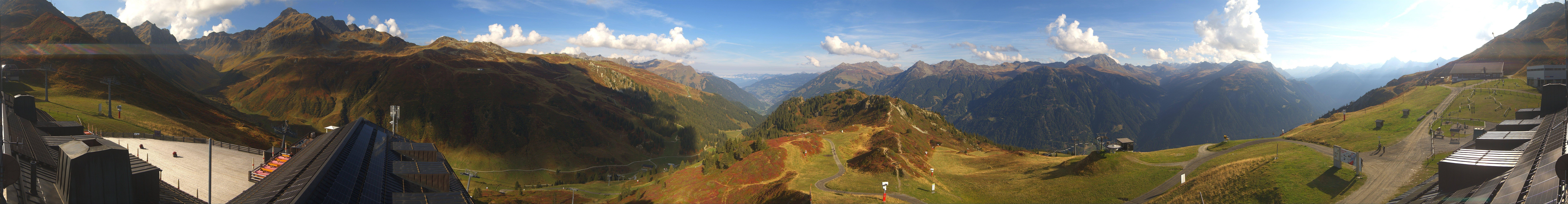 Archiv Foto Webcam Panorama Silvretta Montafon