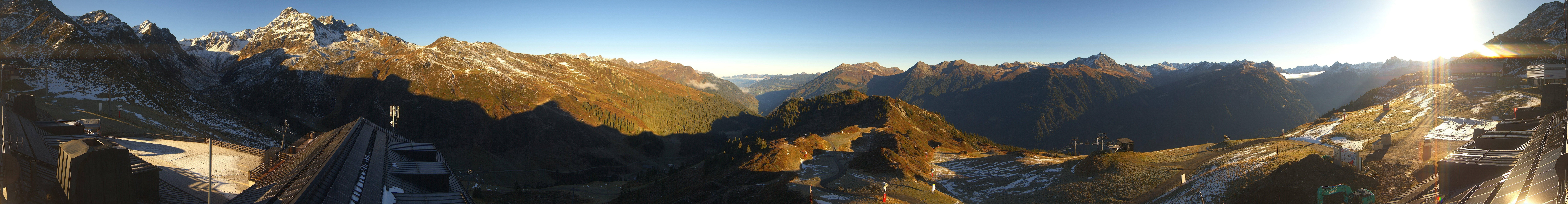 Archiv Foto Webcam Panorama Silvretta Montafon