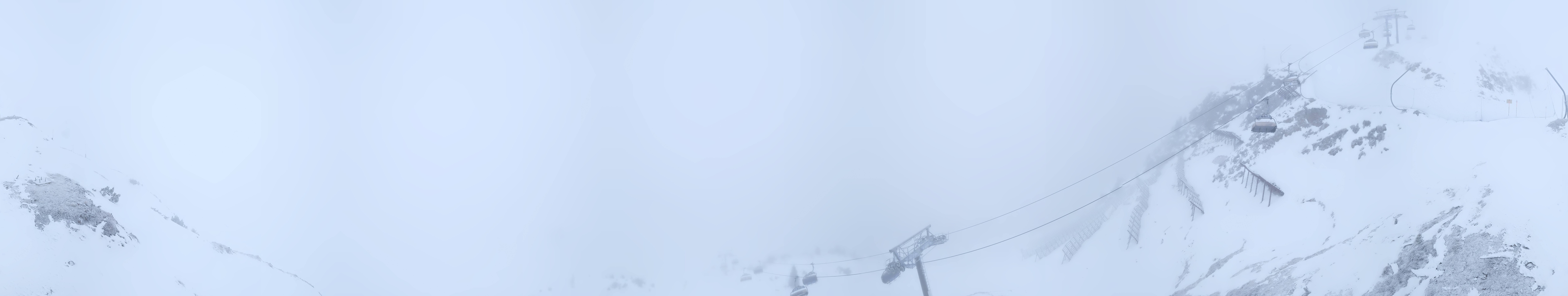 Archiv Foto Webcam Lech-Zürs: Kriegerhorn Panoramablick