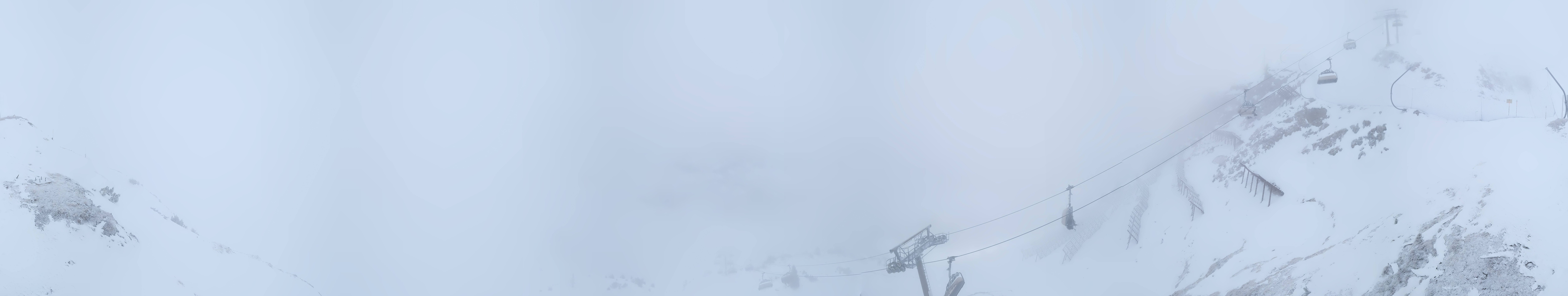 Archiv Foto Webcam Lech-Zürs: Kriegerhorn Panoramablick