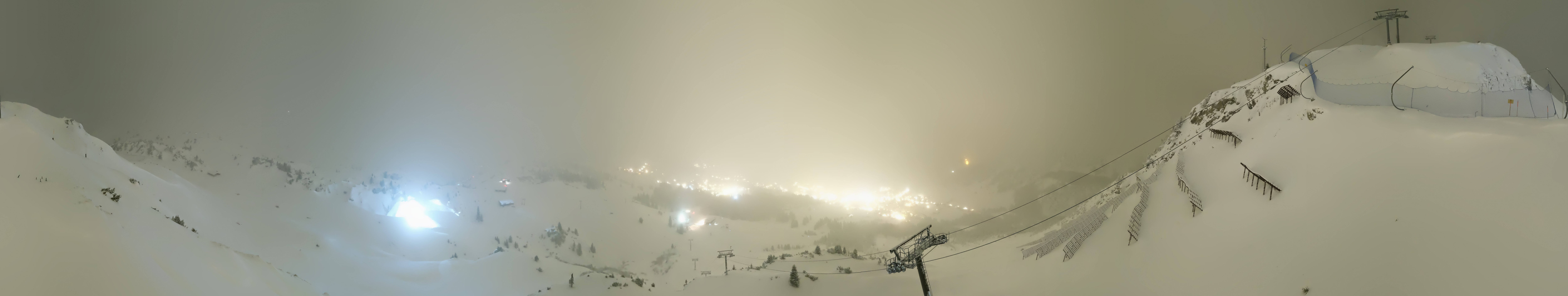 Archiv Foto Webcam Lech-Zürs: Kriegerhorn Panoramablick