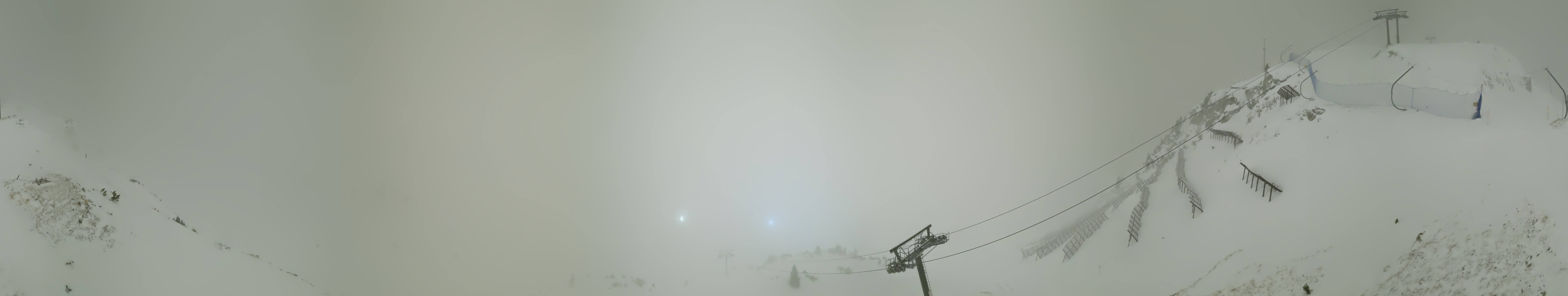 Archiv Foto Webcam Lech-Zürs: Kriegerhorn Panoramablick