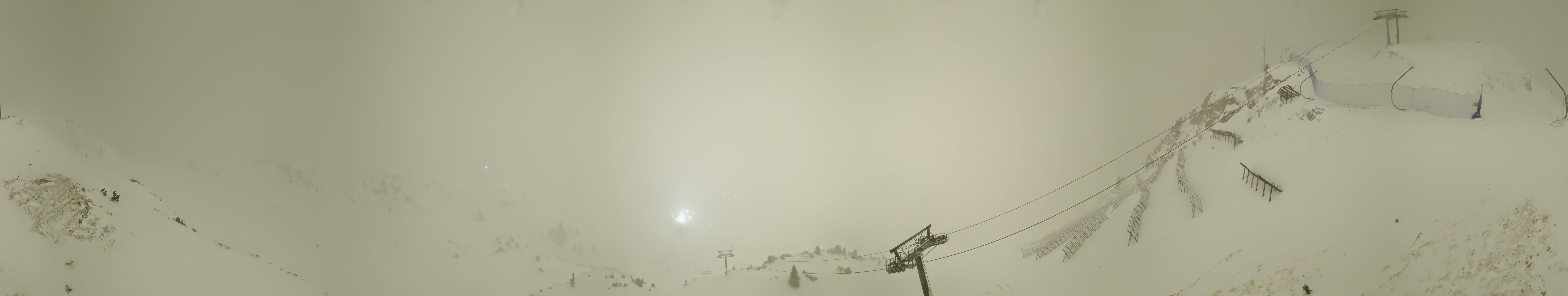 Archiv Foto Webcam Lech-Zürs: Kriegerhorn Panoramablick