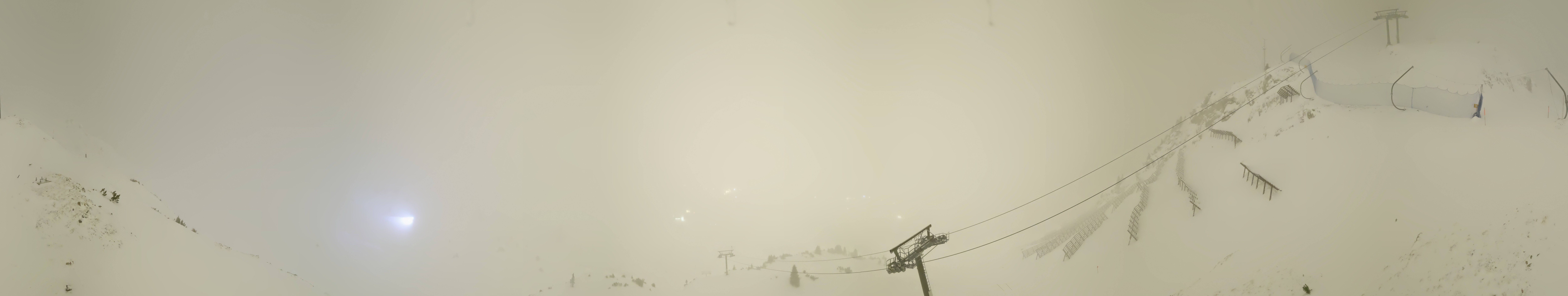 Archiv Foto Webcam Lech-Zürs: Kriegerhorn Panoramablick