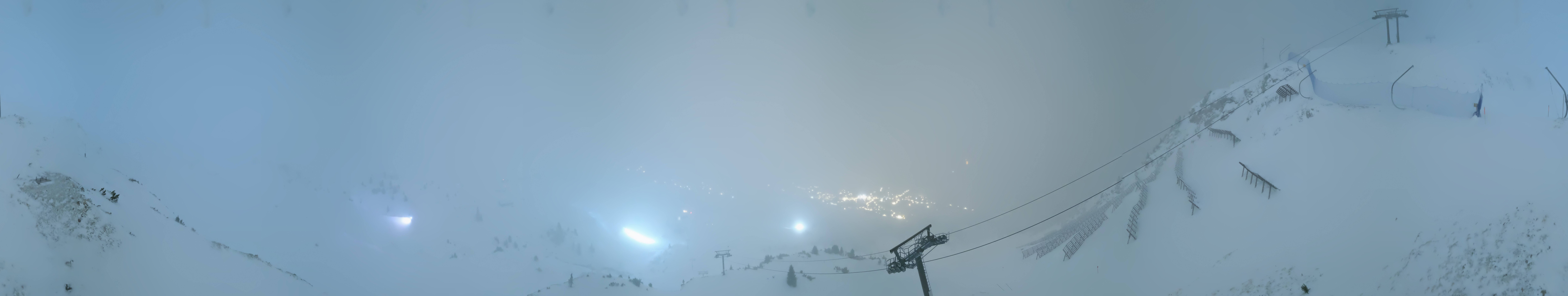 Archiv Foto Webcam Lech-Zürs: Kriegerhorn Panoramablick