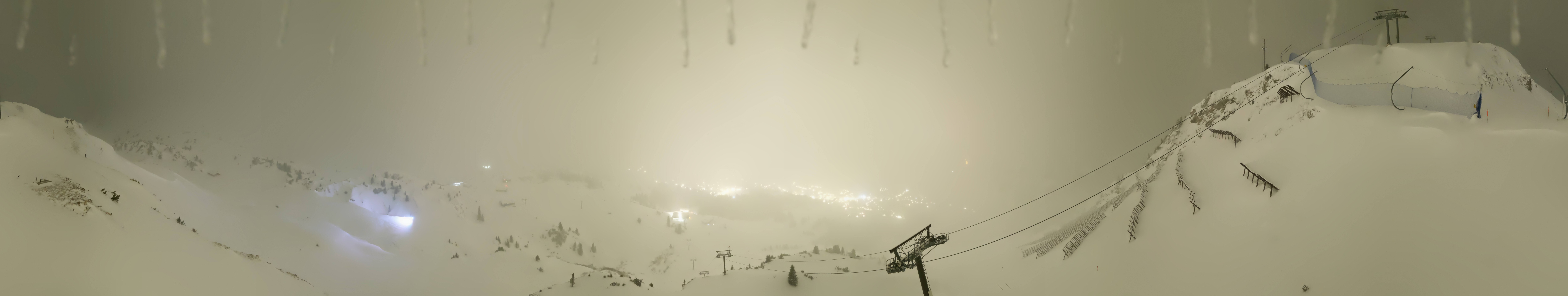 Archiv Foto Webcam Lech-Zürs: Kriegerhorn Panoramablick