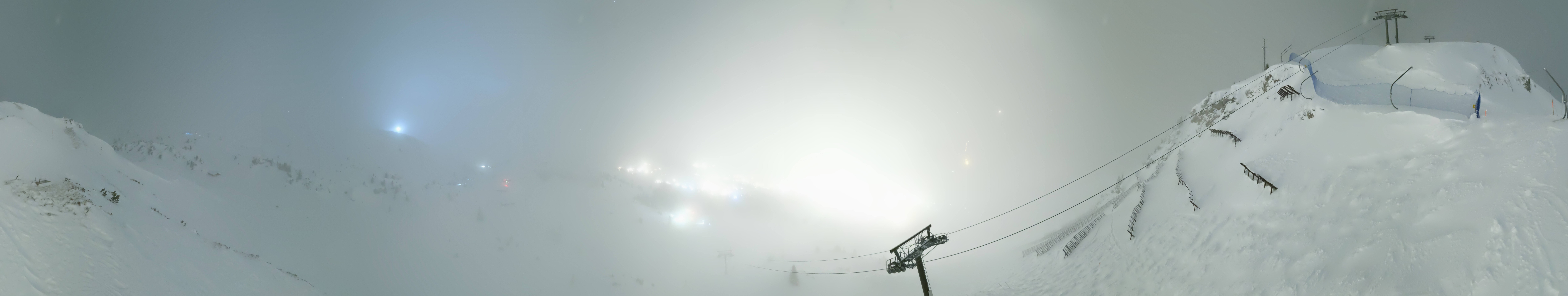 Archiv Foto Webcam Lech-Zürs: Kriegerhorn Panoramablick