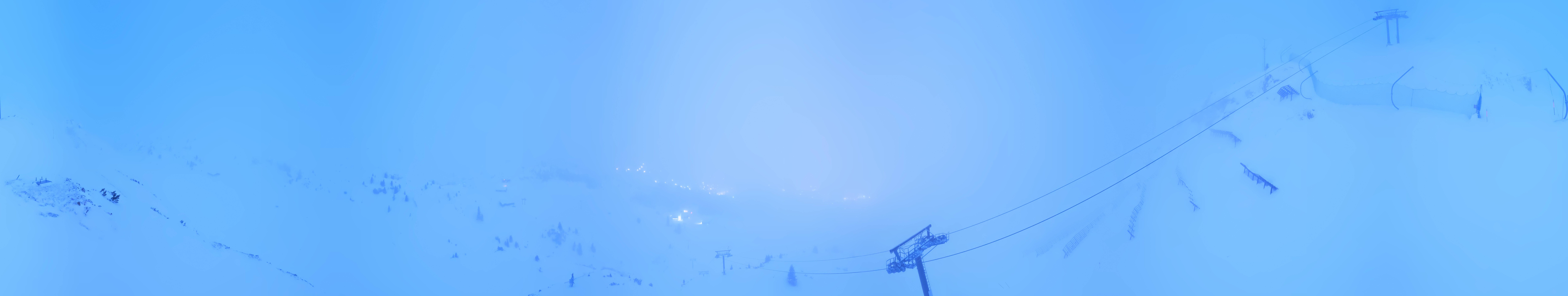 Archiv Foto Webcam Lech-Zürs: Kriegerhorn Panoramablick