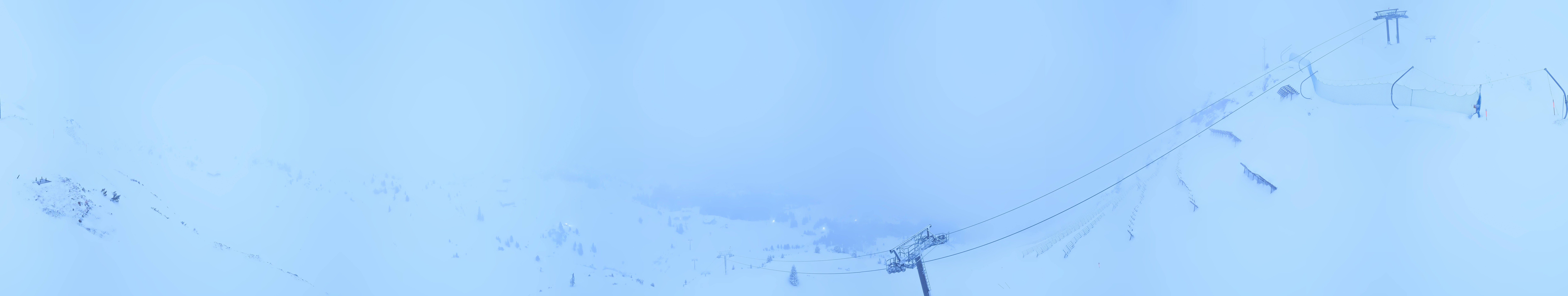 Archiv Foto Webcam Lech-Zürs: Kriegerhorn Panoramablick