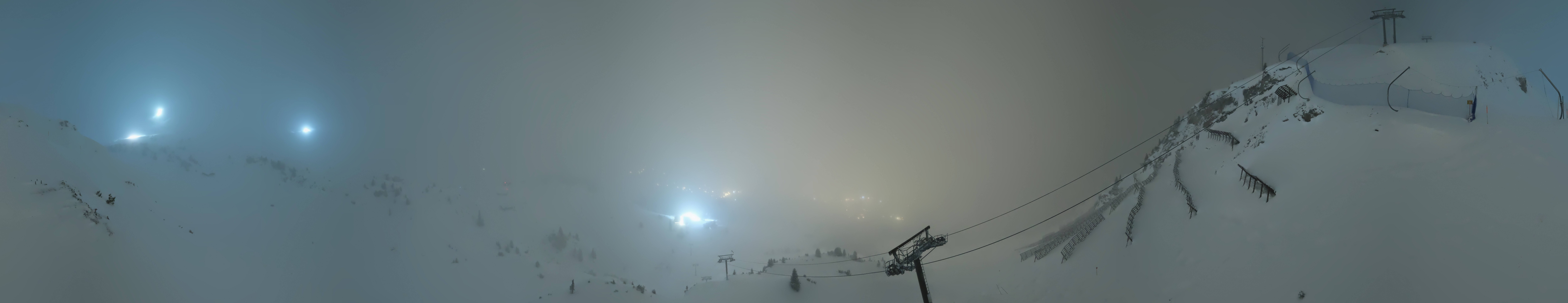 Archiv Foto Webcam Lech-Zürs: Kriegerhorn Panoramablick