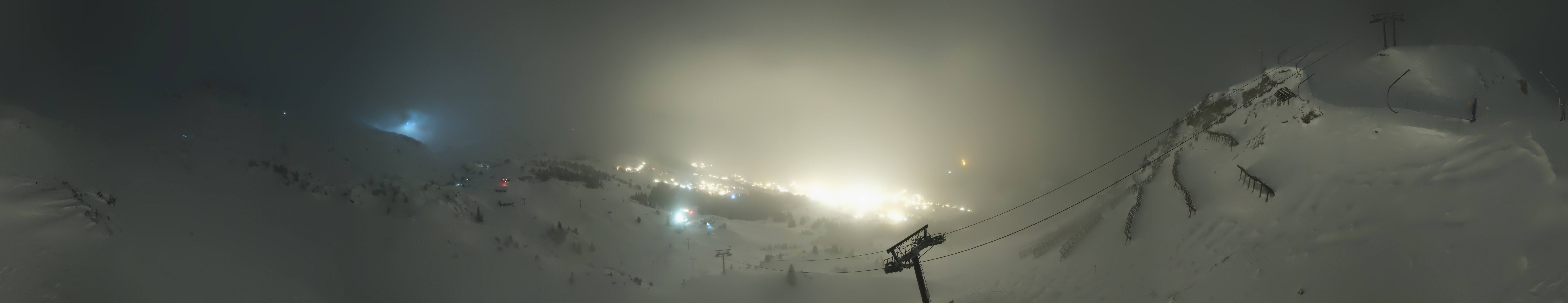 Archiv Foto Webcam Lech-Zürs: Kriegerhorn Panoramablick