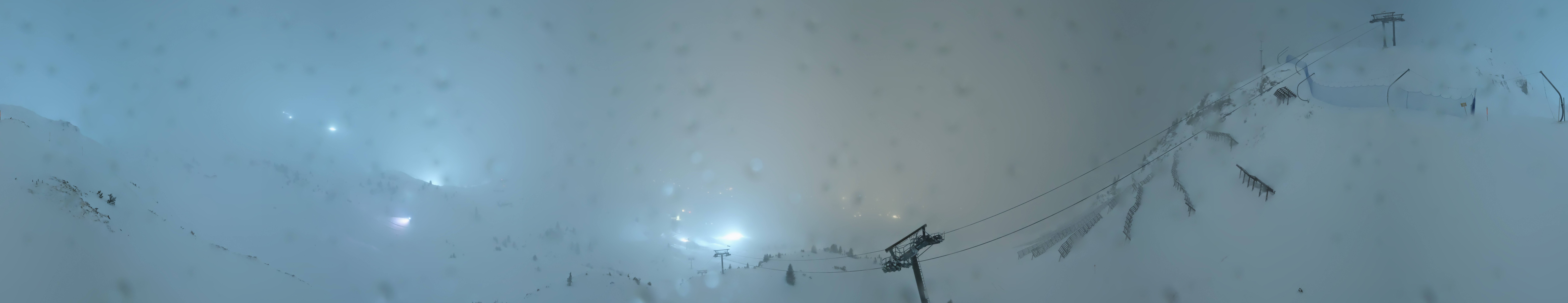 Archiv Foto Webcam Lech-Zürs: Kriegerhorn Panoramablick