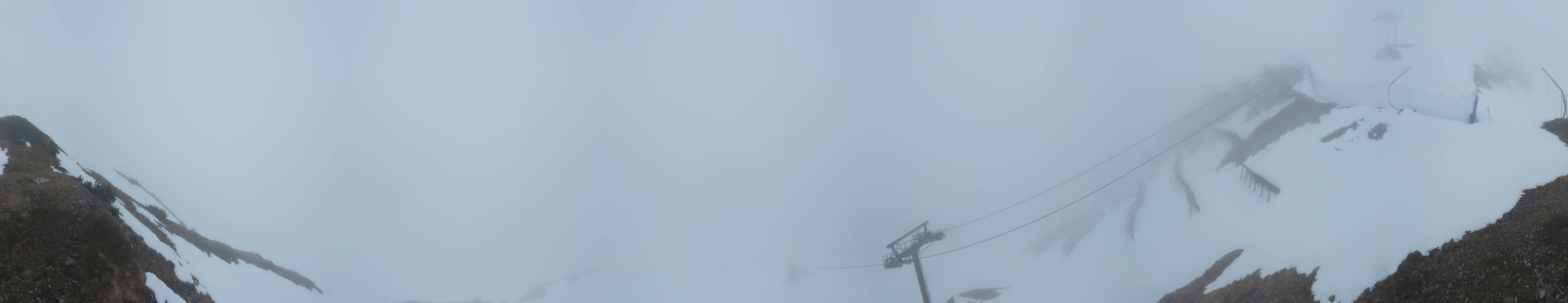 Archiv Foto Webcam Lech-Zürs: Kriegerhorn Panoramablick