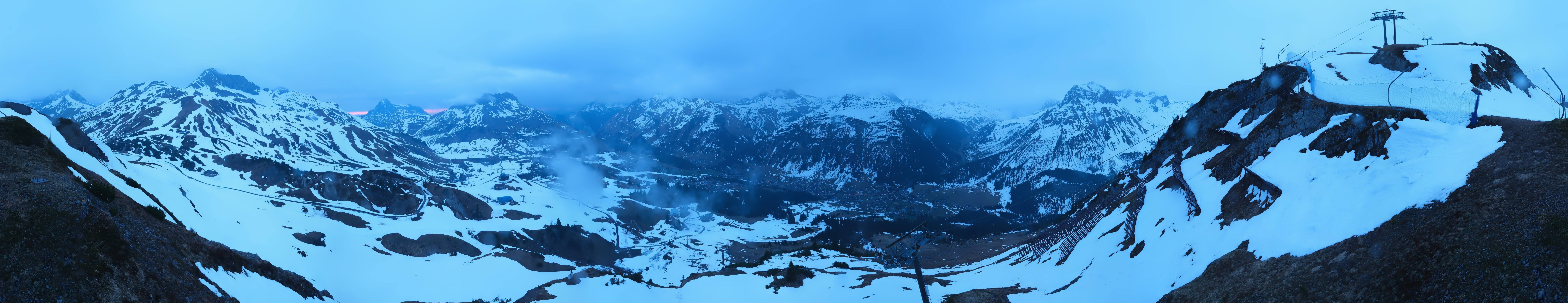 Archived image Webcam View from Kriegerhorn