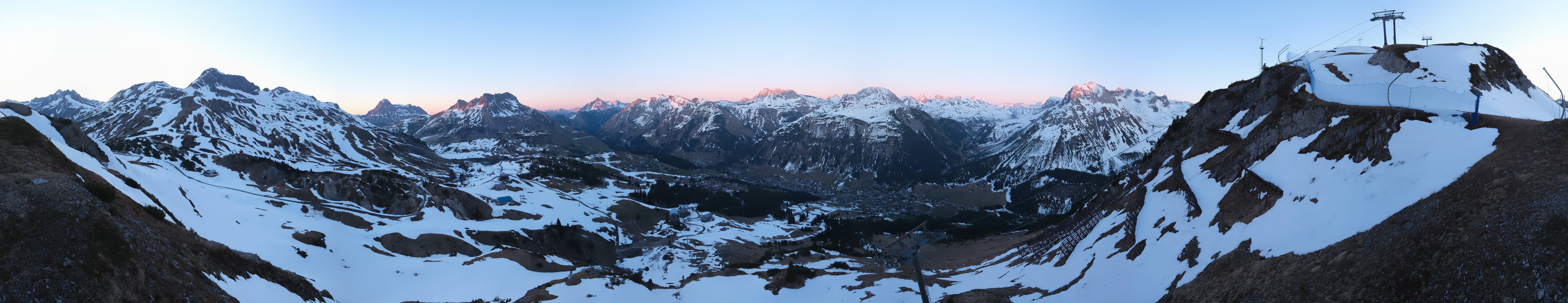 Archived image Webcam View from Kriegerhorn