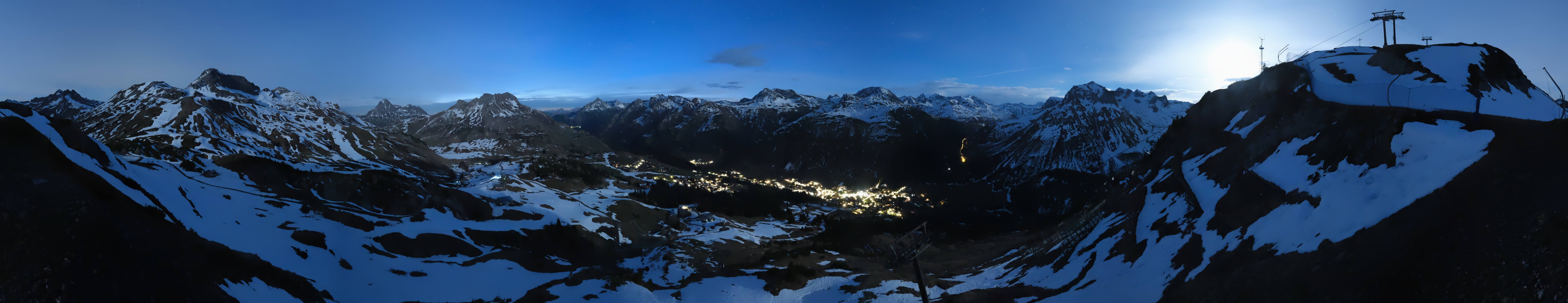 Archived image Webcam View from Kriegerhorn