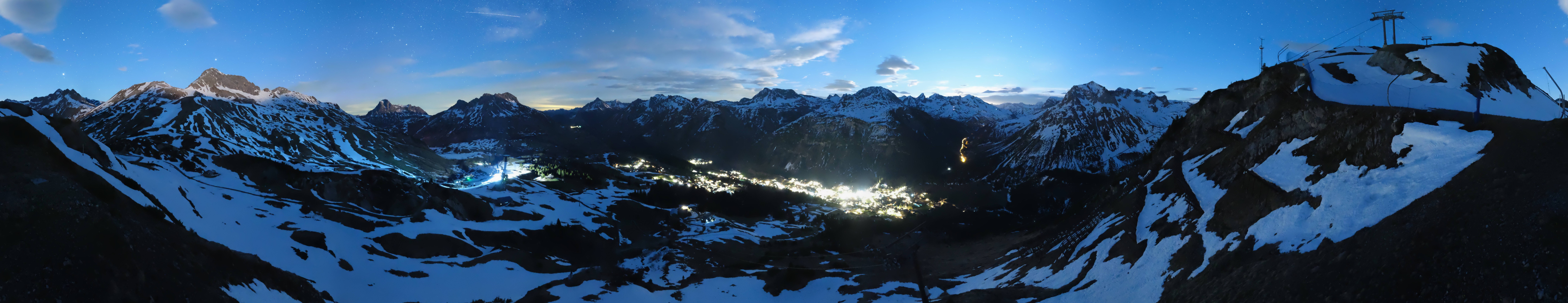 Archived image Webcam View from Kriegerhorn