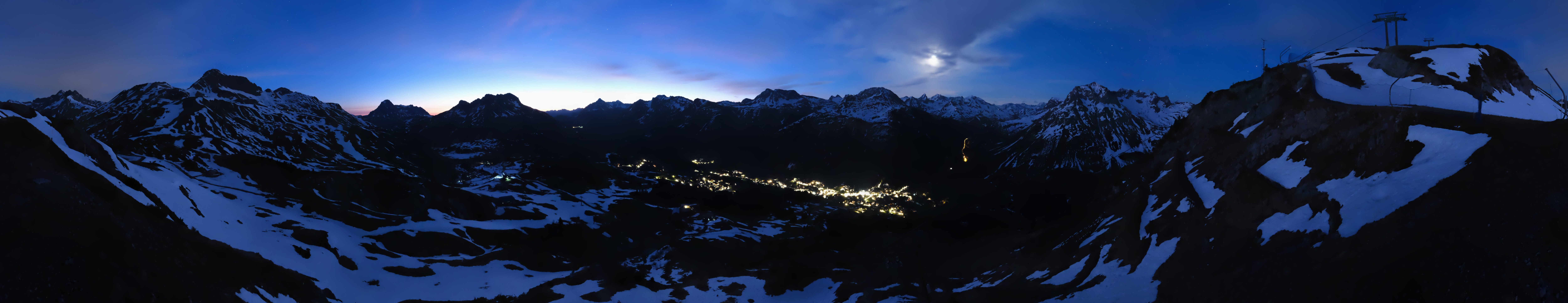 Archived image Webcam View from Kriegerhorn