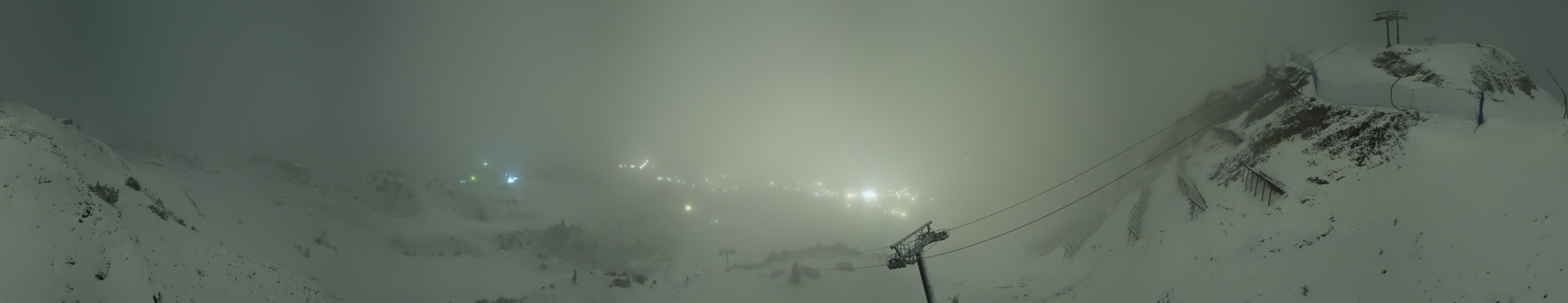 Archiv Foto Webcam Lech-Zürs: Kriegerhorn Panoramablick