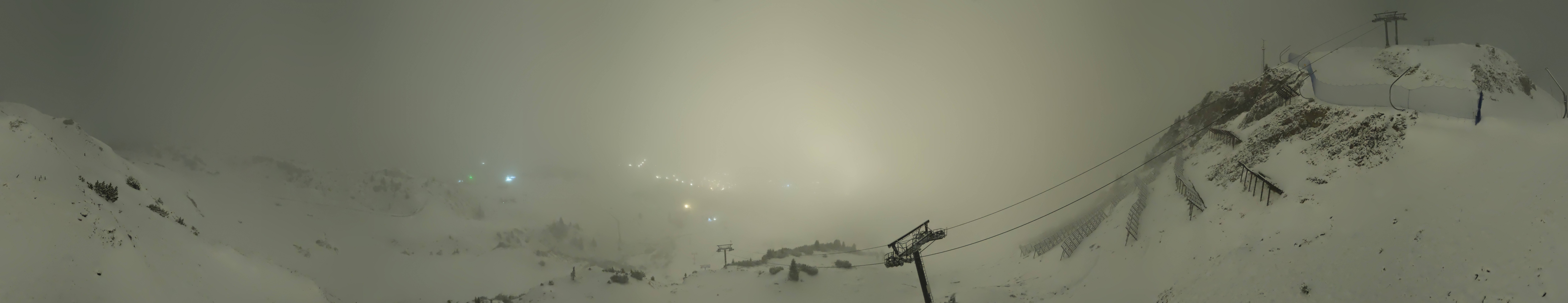 Archiv Foto Webcam Lech-Zürs: Kriegerhorn Panoramablick