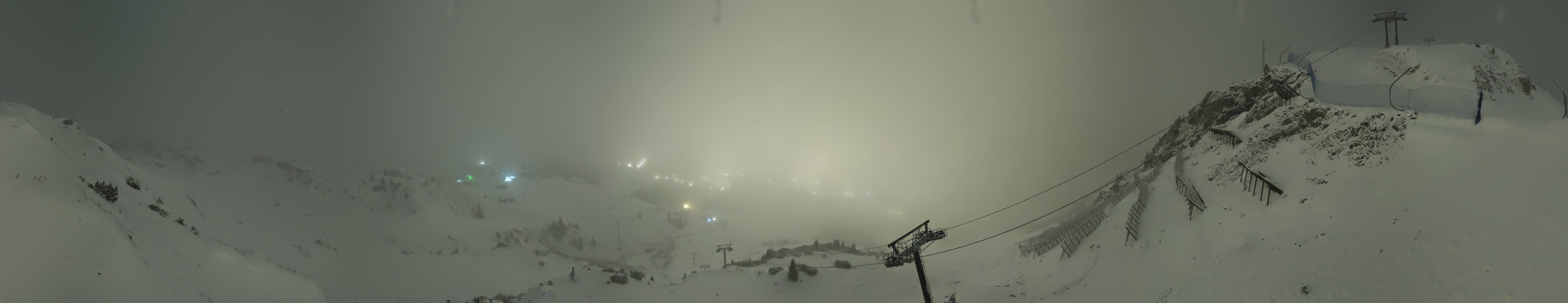Archiv Foto Webcam Lech-Zürs: Kriegerhorn Panoramablick