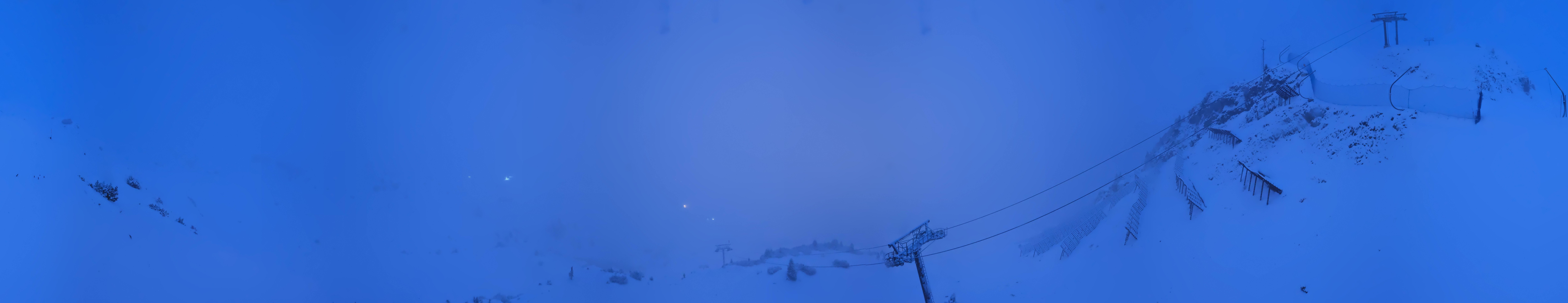 Archiv Foto Webcam Lech-Zürs: Kriegerhorn Panoramablick