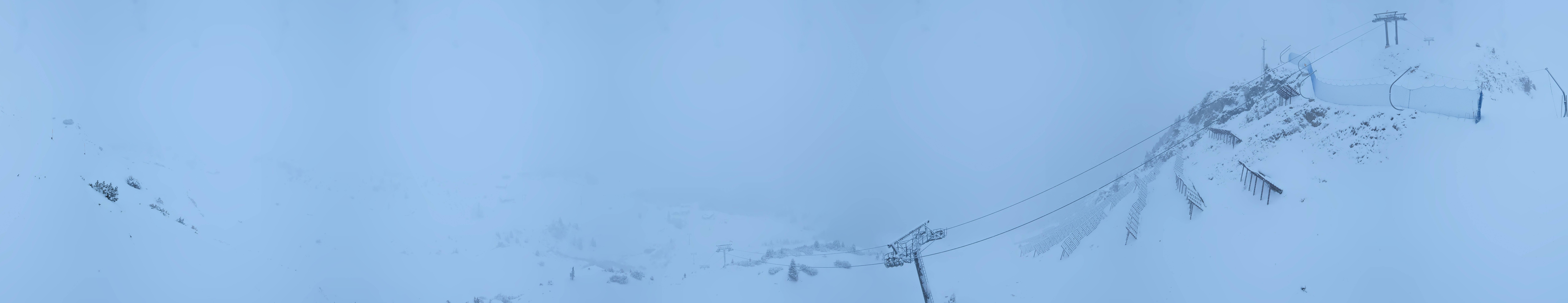 Archiv Foto Webcam Lech-Zürs: Kriegerhorn Panoramablick